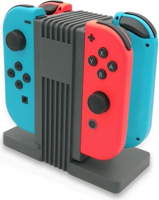 Chargeur HOBBYTECH Chargeur pour 4 manettes Nintendo Switch