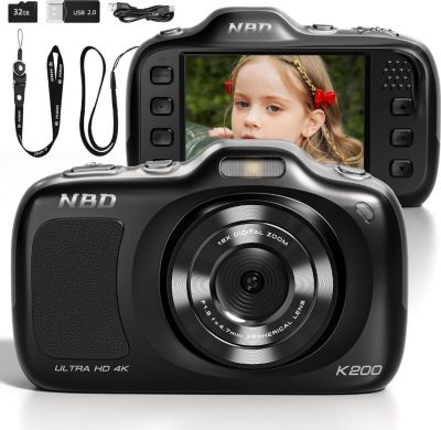 Appareil photo Hybride NBD TECHPRO-K200-Noir