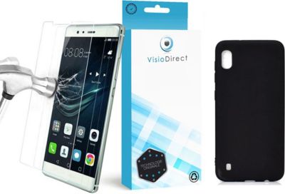 Coque VISIODIRECT Verre trempé pour Huawei P20 lite +Coque