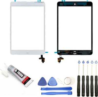 Ecran téléphone VISIODIRECT Vitre écran tactile pour iPad Mini 1 / 2 Ecran téléphone VISIODIRECT Vitre écran tactile pour iPad Mini 1 / 2