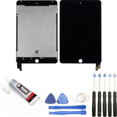 Ecran téléphone VISIODIRECT Vitre+LCD pour iPad Mini 4 NOIR Ecran téléphone VISIODIRECT Vitre+LCD pour iPad Mini 4 NOIR