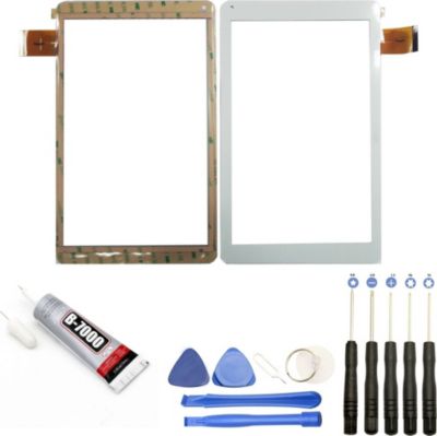 Ecran téléphone VISIODIRECT Vitre écran tactile pour Archos 101 10"