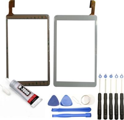 Ecran téléphone VISIODIRECT Vitre tactile pour Archos 101C Xenon