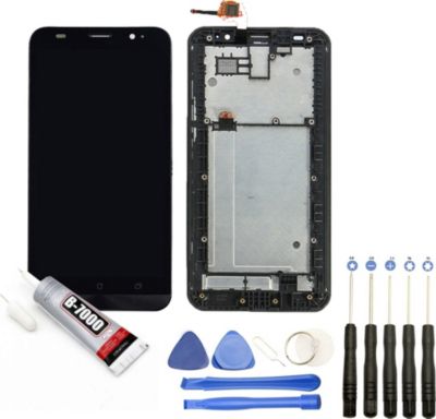 Ecran téléphone VISIODIRECT Vitre + LCD pour Asus Zenfone 2 ZE551ML