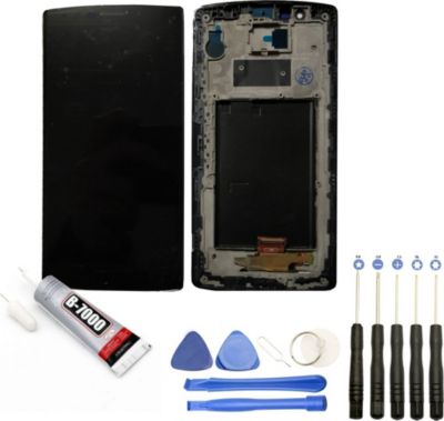 Ecran téléphone VISIODIRECT Vitre tactile+LCD pour LG G4 H815 5.5"