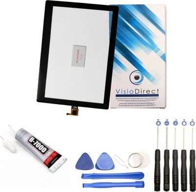 Ecran téléphone VISIODIRECT Vitre tactile pour Lenovo TAB 3 TB-X103F