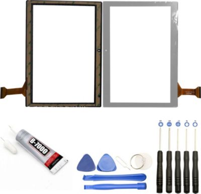 Ecran téléphone VISIODIRECT Vitre tactile pour Logicom M BOT Tab 101