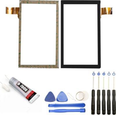 Ecran téléphone VISIODIRECT Vitre tactile pour Polaroid MID1049