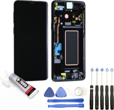 Ecran téléphone VISIODIRECT Ecran pour Samsung Galaxy S9 G960F