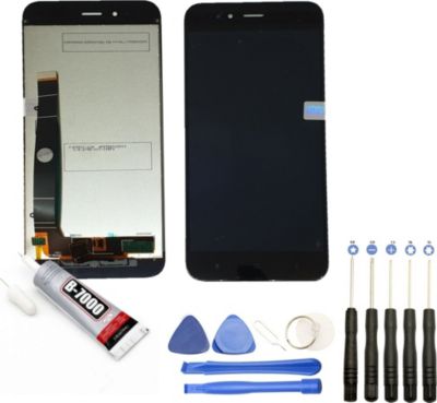 Ecran téléphone VISIODIRECT Vitre + LCD pour Xiaomi Mi A1 5.5" NOIR