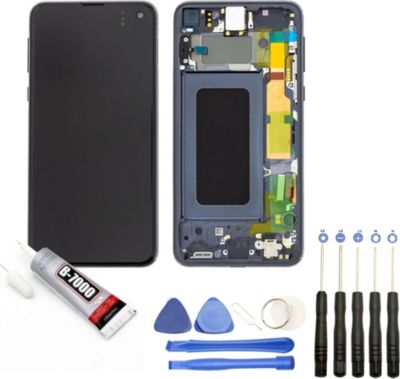 Ecran téléphone VISIODIRECT Vitre+LCD pour Samsung Galaxy S10e