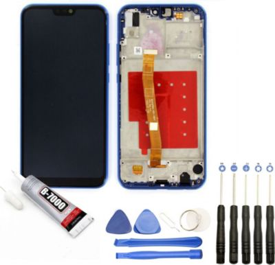 Ecran téléphone VISIODIRECT Vitre tactile+LCD pour Huawei P20 lite
