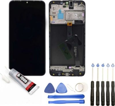 Ecran téléphone VISIODIRECT Vitre+ ecran LCD pour Samsung Galaxy A10