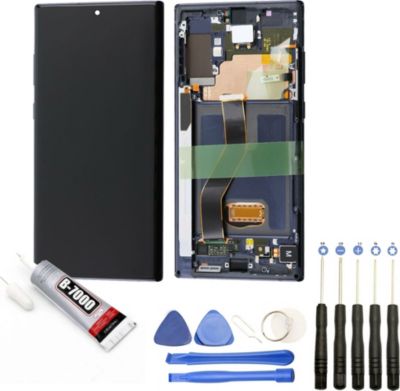 Ecran téléphone VISIODIRECT Vitre +LCD pour Galaxy Note 10+ SM-N975