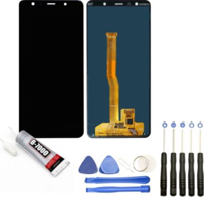 Ecran téléphone VISIODIRECT Vitre tactile+LCD pour Samsung A7 SMA750