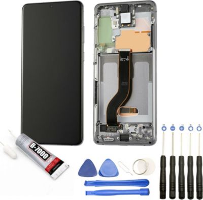 Ecran téléphone VISIODIRECT Ecran LCD+Vitre pour Samsung Galaxy S20+