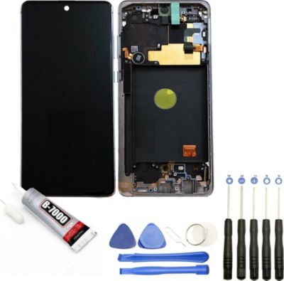 Ecran téléphone VISIODIRECT Vitre+Ecran LCD pour Samsung Note 10lite