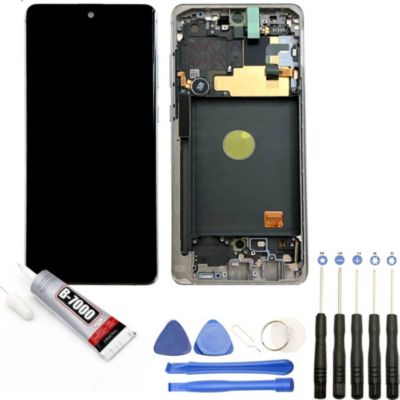 Ecran téléphone VISIODIRECT Vitre+Ecran LCD pour Samsung Note 10