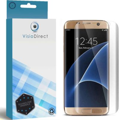 Protège écran VISIODIRECT Film pour samsung S20 incurvé 6.2"