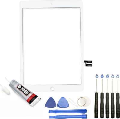 Ecran téléphone VISIODIRECT Vitre tactile pour IPad 8 Blanc