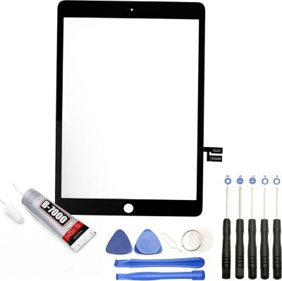 Ecran téléphone VISIODIRECT Vitre ecran tactile pour IPad 8 Noir