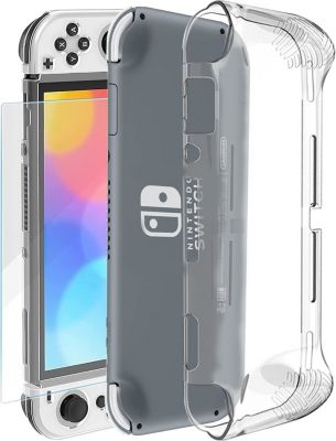 Coque VISIODIRECT Verre+Coque pour Nintendo Switch Oled 7"