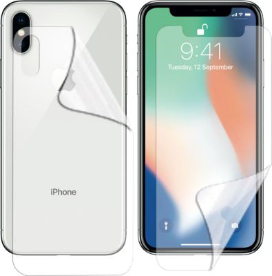 Protège écran VISIODIRECT Film avant/ARR hydrogel pour iPhone X/XS Protège écran VISIODIRECT Film avant/ARR hydrogel pour iPhone X/XS