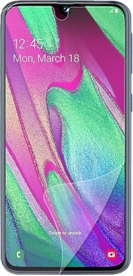 Protège écran VISIODIRECT Film avant hydrogel pour Samsung A40 Protège écran VISIODIRECT Film avant hydrogel pour Samsung A40