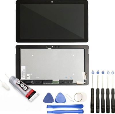 VISIODIRECT Vitre+Lcd pour Surface GO 2 black 1901