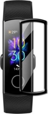 Protège écran VISIODIRECT Film pour Honor Band 5 0.95" bord noir