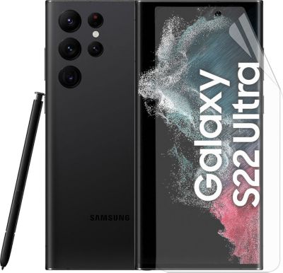 Protège écran VISIODIRECT film pour samsung galaxy S22 Ultra 6.8"