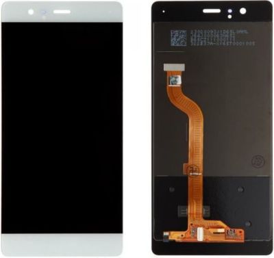 Afficheur VISIODIRECT VITRE LCD Huawei P9 blanc gris argent