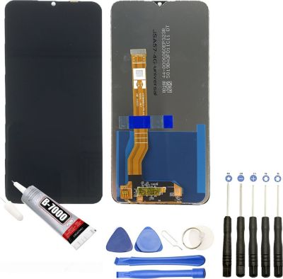 Afficheur VISIODIRECT vitre lcd pour OPPO A17 CPH2477 bleu