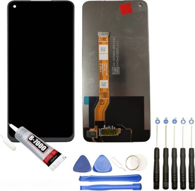 Afficheur VISIODIRECT vitre lcd pour OPPO A76 CPH2375 bleu