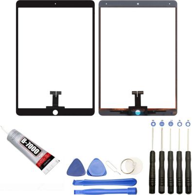 Afficheur VISIODIRECT Vitre tactile pour  iPad Pro 2017  noir