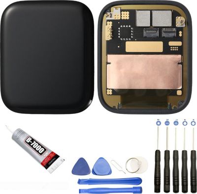 Afficheur VISIODIRECT vitre lcd pour Apple Watch Serie 7 41 mm