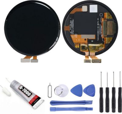 Afficheur VISIODIRECT vitre lcd Huawei Watch GT3 noir 46mm