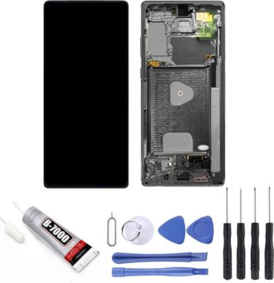 Afficheur VISIODIRECT vitre lcd pour Samsung note 20  5G noir