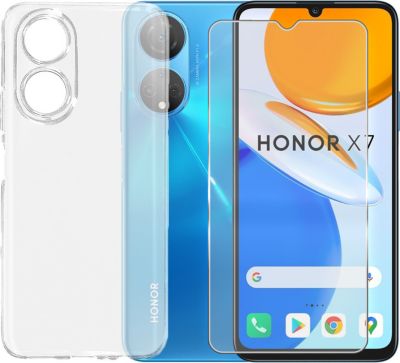 Protège écran VISIODIRECT Film pour Honor X7 taille 6.74" + Coque Protège écran VISIODIRECT Film pour Honor X7 taille 6.74" + Coque