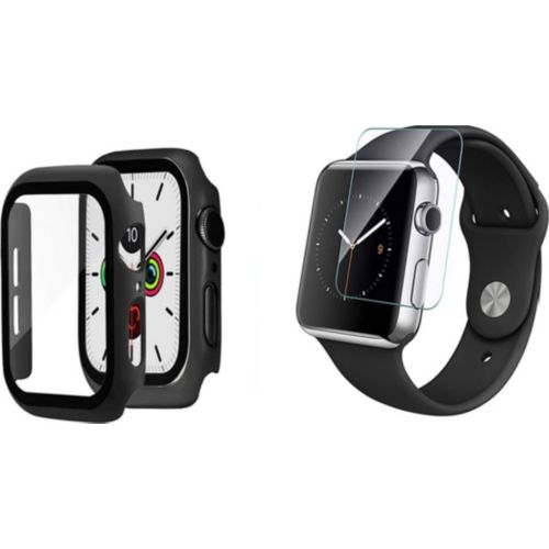 Prot ge cran VISIODIRECT Film pour Apple Watch SE 2 44 mm Coque