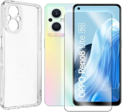 Protège écran VISIODIRECT Film pour Oppo Reno 8 Lite 5G + Coque