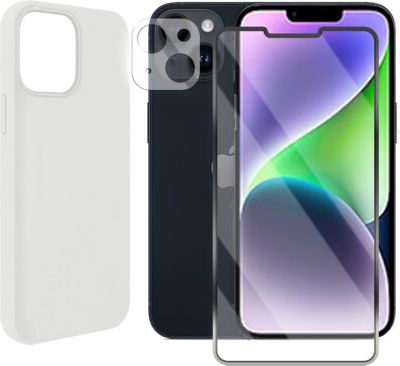 Pack VISIODIRECT Coque + verre pour iPhone 14+