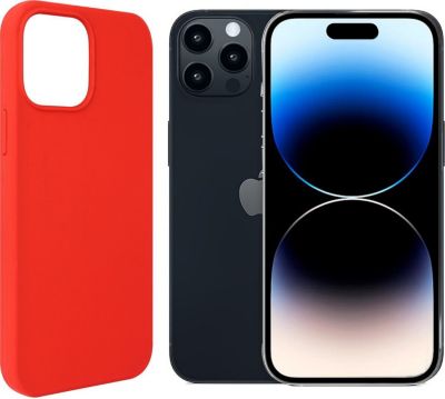 Coque VISIODIRECT Coque Rouge pour iPhone 14 Pro