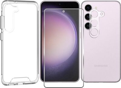 Protège écran VISIODIRECT Verre+Coque Samsung S23 5G