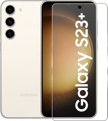 Protège écran VISIODIRECT Verre trempé pour Samsung S23 Plus 5G Protège écran VISIODIRECT Verre trempé pour Samsung S23 Plus 5G