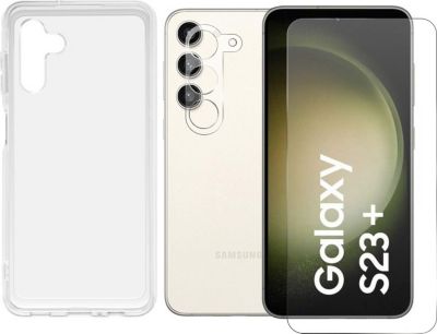 Protège écran VISIODIRECT Protection intégrale+Coque Samsung S23+
