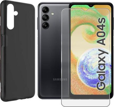 Protège écran VISIODIRECT Verre trempé+ Coque pour Samsung A04S 4G