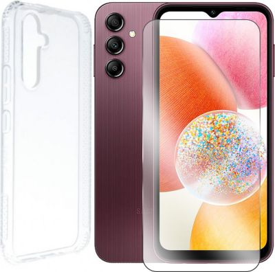 Coque VISIODIRECT Coque + verre trempé pour Samsung A14 4G
