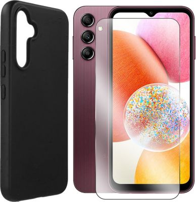 Coque VISIODIRECT Coque + verre trempé pour Samsung A14 Coque VISIODIRECT Coque + verre trempé pour Samsung A14