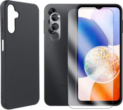 Protège écran VISIODIRECT Verre Trempé+Coque pour Samsung A14 6.6" Protège écran VISIODIRECT Verre Trempé+Coque pour Samsung A14 6.6"